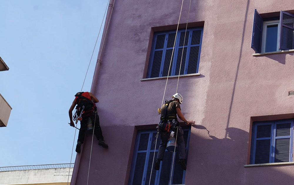 pintura-en-fachadas-pintorscat pintura en fachadas en barcelona